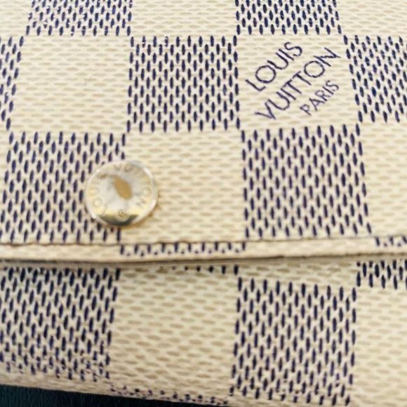 LOUIS VUITTON DAMIER AZUR MUTICLES KEY CASE WALLET. - Picture 6 of 9